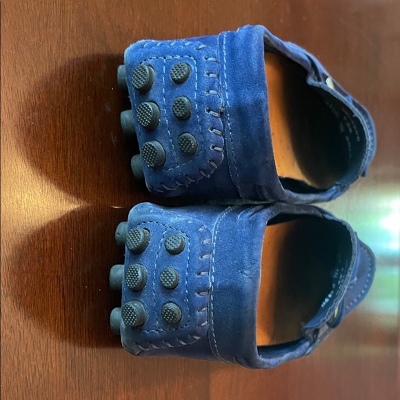Mercanti Fiorentini Blue Suede driving Loafers. Super comfy size 7.5. - Picture 5 of 7